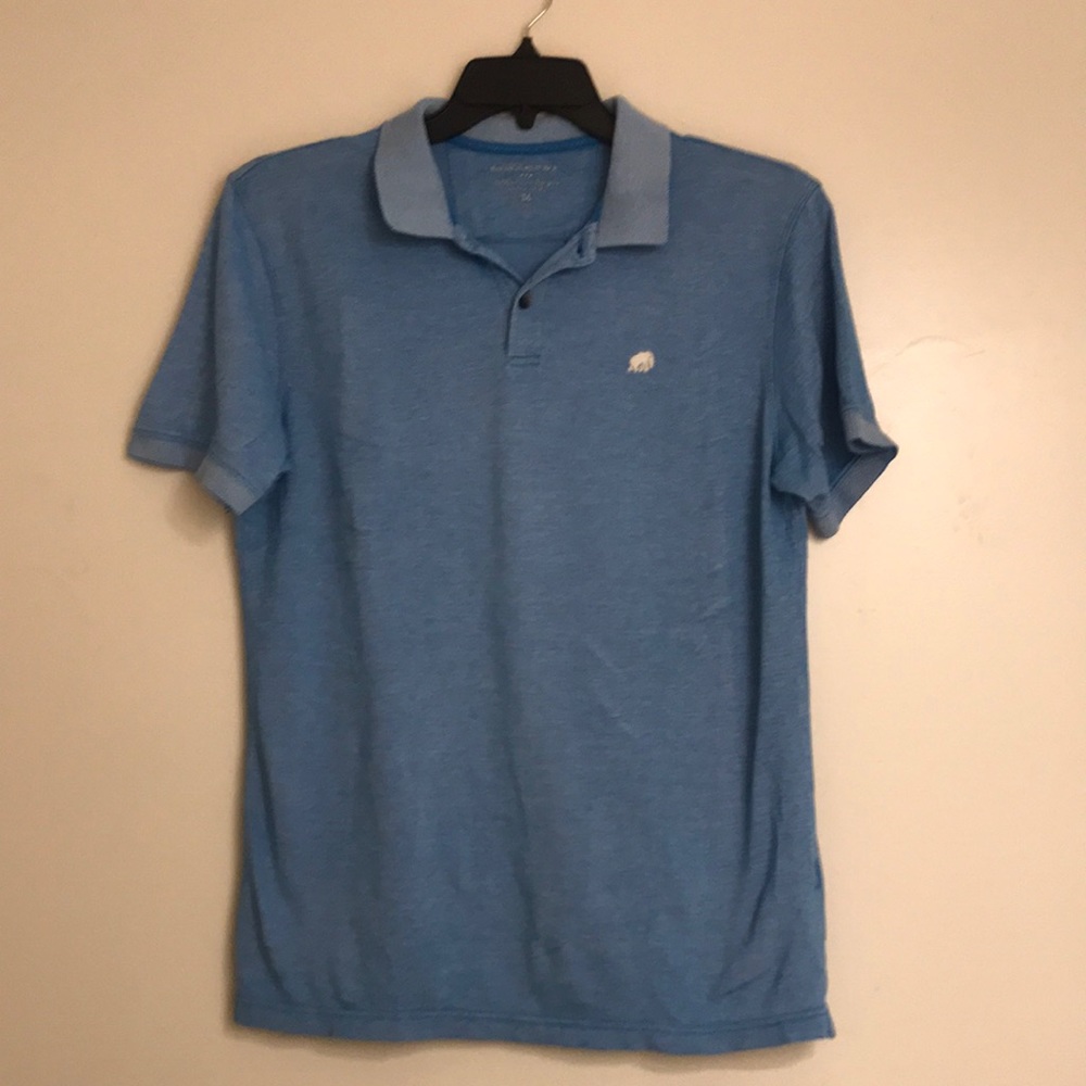 Blue dress shirt banana republic collar shirt